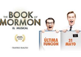 The Book of Mormon se despide de Madrid: últimas funciones del musical antes del 31 de mayo