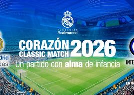 Corazón Classic Match 2026: leyendas del Real Madrid e Inter se reencuentran en el Bernabéu