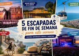 Escapadas de fin de semana: 5 planes para desconectar este verano sin irte muy lejos