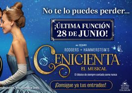 Cenicienta, el musical se despide de Madrid: últimas funciones hasta el 28 de junio