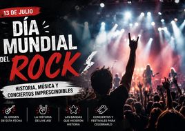 Día Mundial del Rock 2026: por qué se celebra el 13 de julio y los conciertos para vivirlo