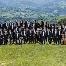 Joaqu&iacute;n Ach&uacute;carro con la Orquesta Sinf&oacute;nica de Bilbao