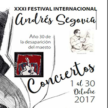 XXXI Festival Internacional - Andr&eacute;s Segovia