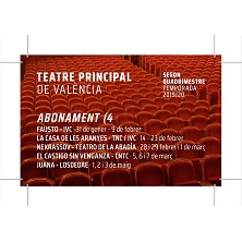 Abonament Teatre Principal de Valencia