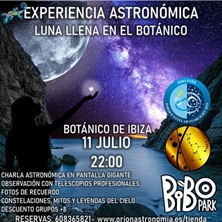 Experiencia Astron&oacute;mica Ibiza