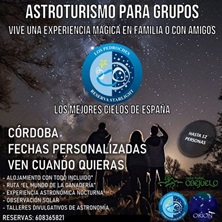 Astroturismo para Grupos