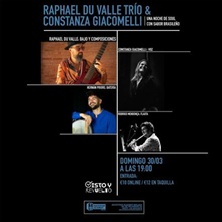 Raphael Du Valle Tr&iacute;o + Constanza Giacomelli