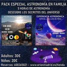 Pack Astronom&iacute;a en familia