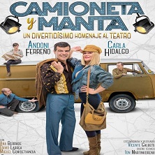 Camioneta y manta