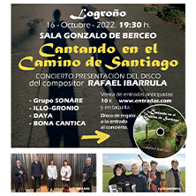 Cantando en el camino de Santiago