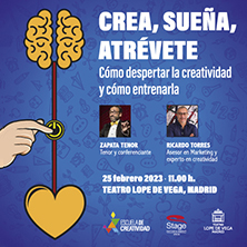 Crea, Sue&ntilde;a, Atr&eacute;vete