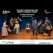 Cuatro corazones con freno y marcha atr&aacute;s de Enrique Jardiel