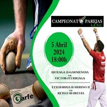 CAMPEONATO PAREJAS L.E.N.C "Profesional" - Villar de Arnedo