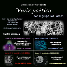 Ciclo de poes&iacute;a y micro abierto. Vivir po&eacute;tico