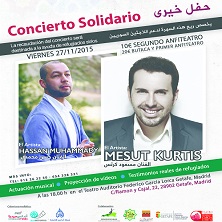 Concierto solidario ayuda a refugiados sirios
