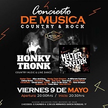 Concierto Honky Tronk & Helter Skelter