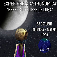 Experiencia eclipse de luna