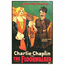 El conde y Charlot en la tienda