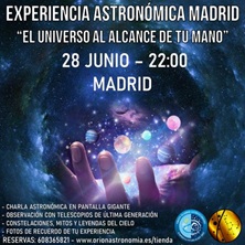 Experiencia Telescopios Madrid