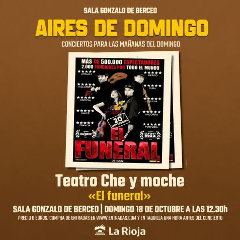 El funeral de teatro Che y Moche