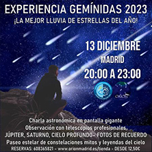 Experiencia especial Gem&iacute;nidas