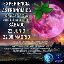 Experiencia Luna Llena de Fresa
