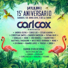 FABRIK: 15 Aniversario con Carl Cox