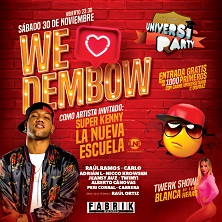 Fabrik: Universiparty We Love Dembow