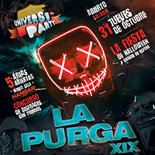 Fabrik: Universiparty Halloween La Purga