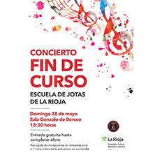 Concierto fin de curso de la Escuela de Jotas de La Rioja