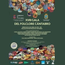 Gala del Folclore C&aacute;ntabro 2018