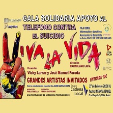 Gala Solidaria a favor del tel&eacute;fono contra el suicidio