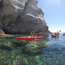 Kayak y Snorkel en cabo de Gata