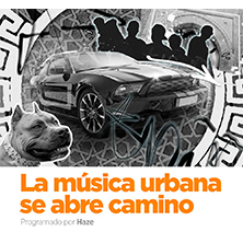 La m&uacute;sica urbana se abre camino