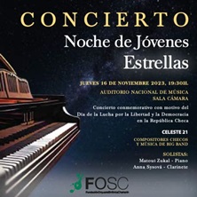 Noche de J&oacute;venes estrellas