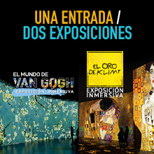 El mundo de Van Gogh y El oro de Klimt