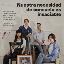 Nuestra necesidad de consuelo es insaciable