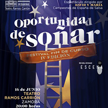 Oportunidad de so&ntilde;ar