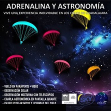 Parapente + Astronom&iacute;a