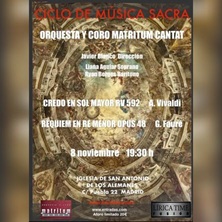 R&eacute;quiem de Faur&eacute; y Credo de Vivaldi