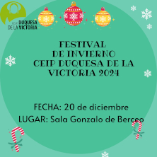 Festival de invierno CEIP Duquesa de la Victoria