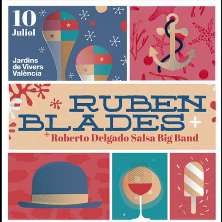 Rub&eacute;n Blades + Roberto Delgado Salsa Big Band