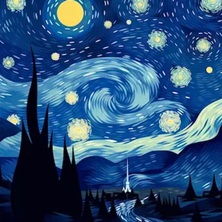 Starry Night Fl&uacute;or