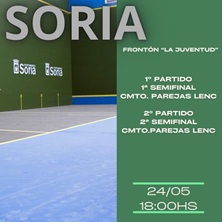 Semifinales CMTO Parejas Lenc