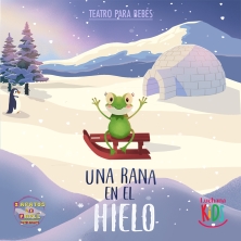 Una rana en el hielo