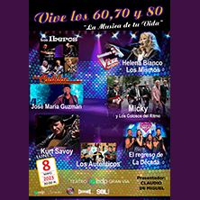 Vive los 60, 70 y 80 - La m&uacute;sica de tu vida