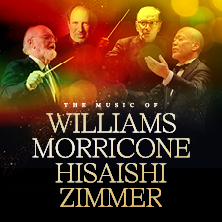 Homenaje a Morricone, Zimmer, Williams, Hisaishi