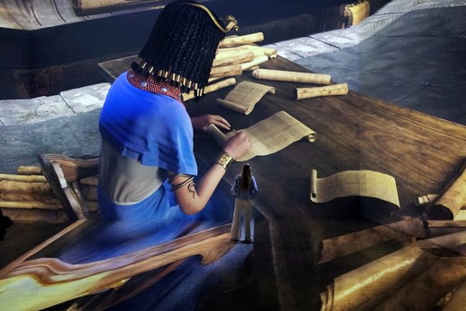 Cleopatra, la exposici&oacute;n inmersiva