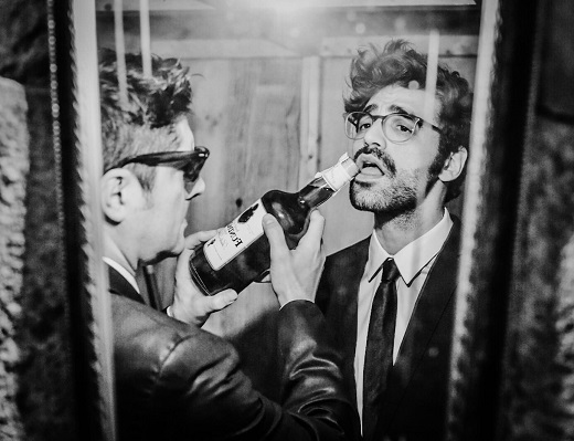 Dos machos verdes fritos