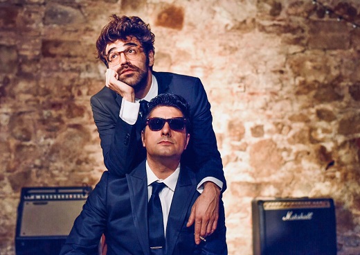 Dos machos verdes fritos